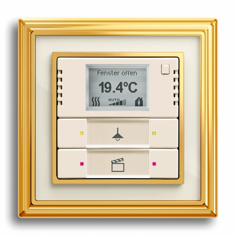 Ruimtetemperatuurregelaar met aanraaksensor (KNX)