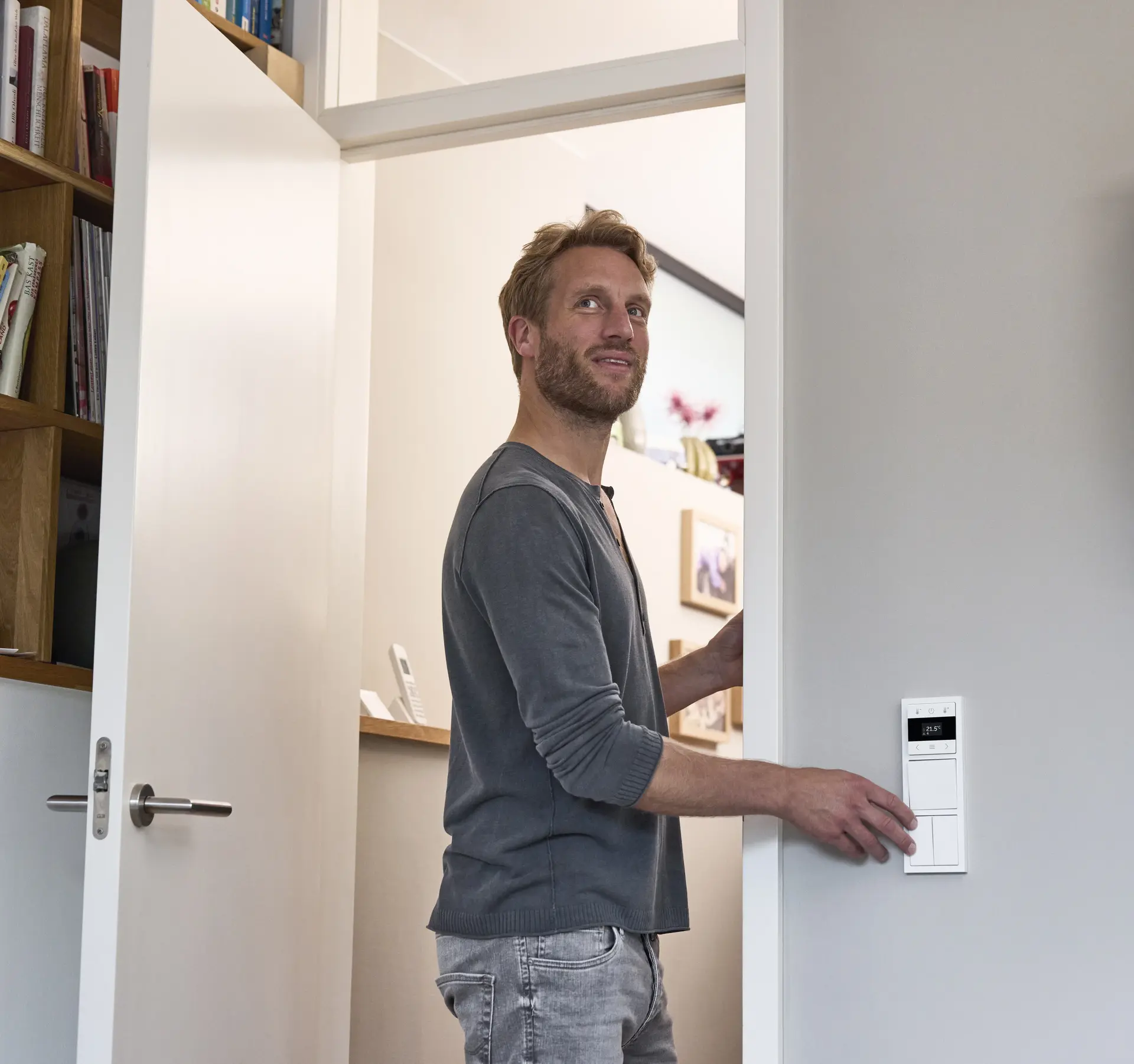 Man maakt gebruik van Lichtschakelaar 